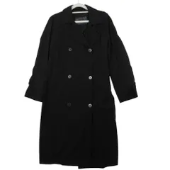 Vintage GIANNI VERSACE ジャンニヴェルサーチ トレンチコート ジャケット ナイロン スプリングコート 40 M 黒 レディース 【中古】のサムネイル