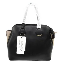 未使用品 FIRANO フィラノ サイドファスナーハンドバッグ 402570  ブラック レディース バッグ ハンドタオル 【中古】