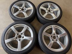 送料無料）NISSAN純正 245/45R18 ホイールセット - メルカリ