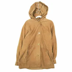 BALLY バリースエード フーデットコート アウター ベージュ サイズ4 M レディース 【中古】のサムネイル