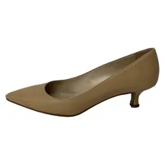 FABIO RUSCONI(ファビオルスコーニ) パンプス 35 レディース ベージュ レザー