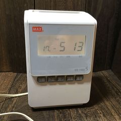 MAX ER-110S5 動作品 印字薄 Sカード38枚付 - メルカリ