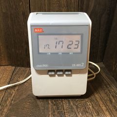 出品No.225 タイムレコーダ BX 6200 中古 簡易整備済 リボン濃 - メルカリ