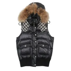 BURBERRY BLUE LABEL バーバリーブルーレーベル E1G06-471-09 ノバチェック ダウンベストアウター サイズ38 S レディース 【中古】