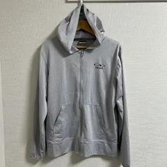 (^w^)b OCEAN PACIFIC パーカー オーシャンパシフィック カンガルーポケット スウェット アウトドアウェア カジュアルスポーツ ジップアップ ポリエステル100% グレー 灰色 メンズ サイズ M OM11267HG