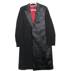 Paul Smith ポールスミス 18AW ジャガード プリーツ チェスターコート アウター 283121 サイズS ブラック メンズ 【中古】