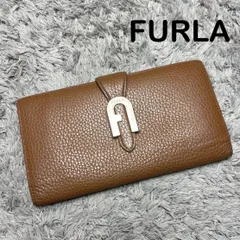 FURLA フルラ 長財布 ブラウン レザー