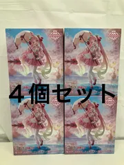 未開封 初音ミク 桜ミク AMP フィギュア 桜ドレス ４個セット LF3714 f107