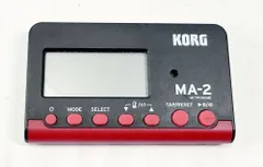 【HY】【美品】KORG MA-2 デジタルメトロノーム Compact Metronome テンポ30～252BPM タップテンポ リズム練習 ヘッドホン端子搭載 コンパクト設計[定形外郵便、送料無料]