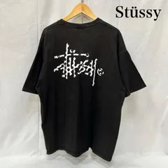 ステューシー ドットロゴプリントTシャツ black XL MEXICO製 メンズ XL ISItems【USED】【古着】【中古】50155139