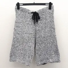 gelato pique / ジェラート ピケ ◆ショートパンツ/ルームウェア/ホワイト×ブラック/サイズM/タグ付き  レディースファッション