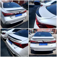 送料無料 トヨタ アバロン Avalon 2019-2023 リアスポイラー トランクスポイラー ABS 外装 パーツ 車種専用設計 フィット感向上 穴あけ不要 取付しやすい スタイリッシュ 上品な印象 後姿を引き締める ドレスアップ性向上 選べる3タイプ