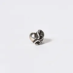 CHROME HEARTS クロムハーツ ハート スタッド ピアス シルバー925 アクセサリー 1.2g 小物 美品 中古 4b013772のサムネイル