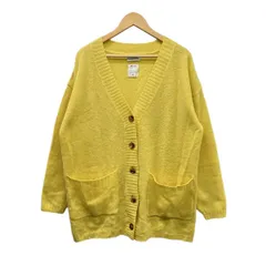 MADISON BLUE(マディソンブルー) カーディガン サイズ00 XS レディース美品  - イエロー 長袖/ニット