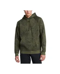 アンダーアーマー メンズ アウター パーカー・スウェット フリース Under Armour Mens Rival Fleece Camo Hoodie Marine Green グリーン