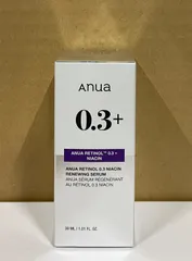 【新品未開封】 Anua アヌア レチノール0.3 ナイアシン リニューイング セラム 30ml