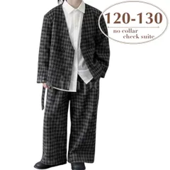 【セール】スーツ 120 130 男の子 黒 チェック フォーマル 上下セット 入学式 卒園式 かっこいい お洒落 結婚式 フォーマル