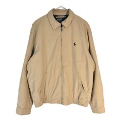 Polo by Ralph Lauren ポロ ラルフローレン スイングトップ ベージュ(メンズ M)中古 古着 X5576