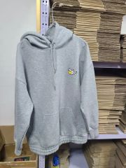 マークゴンザレス エンジェル ワッペン グレー フーディー M メンズ95 100