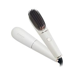 ケアライズプレミアム　ブラシ型ヘアアイロン【Ｂ-60】