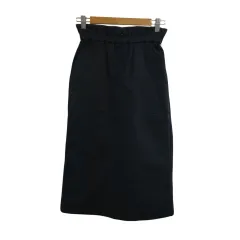 ジャーナルスタンダード レリューム JOURNAL STANDARD relume スカート タイト ロング 無地 36 紺 黒 ネイビー ブラック