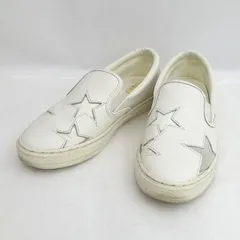 CONVERSE / コンバース ◆スニーカー/レザー/トリオスター/SLIP-ON/ホワイト/23.5cm 31304960 【靴/クツ/シューズ/SHOES】 レディースファッション