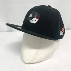 【USED】NEW ERA ニューエラ　ハローキティ　ベースボールキャップ　7 5/8 AN11493 CA40289  　　M80318-1