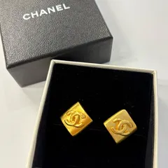 シャネル CHANEL イヤリング CC ココマーク GP ゴールド 96P ヴィンテージ メッキ【鑑定済み】正規品