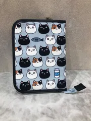 猫3兄弟 ﾏﾙﾁｹｰｽ ﾌﾞﾙｰ(blue)　13429【J】