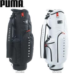 PUMA/プーマ ゴルフ キャディバッグ9型【ホワイト/ネイビー】新品