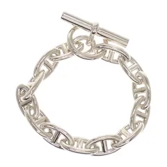 エルメス HERMES シェーヌダンクルGM 13コマ H101672B ブレスレット シルバー Ag925 レディース メンズ ユニセックス【中古】【Aランク】