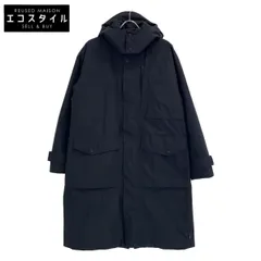 HERNO ヘルノ IM00069UL 24年 ﾌﾞﾗｯｸ ﾗﾐﾅｰ GORE-TEX ｺﾞｱﾃｯｸｽﾌｰﾃﾞｯﾄﾛﾝｸﾞｺｰﾄ 46