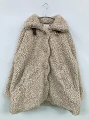 loin nuir ブルゾン F アイボリー 無地 ミドル丈 フードなし ボタン留め