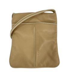 LOEWE(ロエベ) ショルダーバッグ美品  - ベージュ レザー