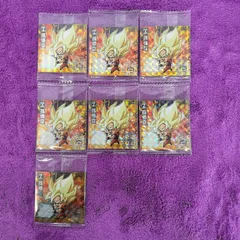 04.孫悟空 7枚　ドラゴンボール 15 超戦士 シール ウエハース 超絶感謝の十周年　最新