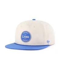 47 ブランド メンズ アクセサリー 帽子 キャップ 47 Brand Mens Natural Detroit Lions Payson Captain Adjustable Hat Natural