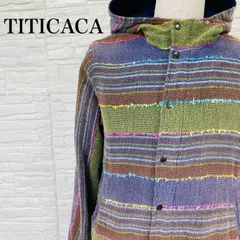 TITICACA チチカカ フード付き ジャンバー アウター マルチカラー FREE 0336K