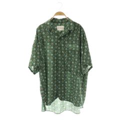 アメリヴィンテージ ミレイキリタニ プリーツメロンシャツ 半袖 M ベージュ Ameri VINTAGE - アメリヴィンテージ ミレイキリタニ プリーツメロン