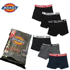 Dickies ディッキーズ　ボクサーパンツ 3枚セット メンズ下着  男性下着  送料無料 dic47