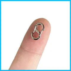 ハンドメイド パーツ ストラップ DIY材料接続バックル長さ調節バックル304ス