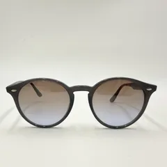 Ray-Ban（レイバン）RB2180-F サングラス ラウンド型 グレー系 クリアフレーム グラデーションレンズ イタリア製