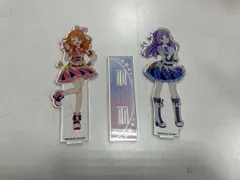  現状品 アイカツ！ ペアアクリルスタンド 大空あかり＆氷上スミレ