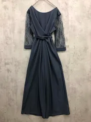 DRESS＋ ドレスプラス dsz0045 パーティー 結婚式 ジャンプスーツ パンツドレス オールインワン sizeM/チャコールグレー ■◇ レディース