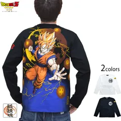 ドラゴンボールコラボ 超サイヤ人覚醒長袖Tシャツ「孫悟空」◆絡繰魂