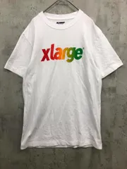XLARGE エクストララージ 01178108 ロゴプリント 半袖 Tシャツ sizeS/白 ■■ メンズ