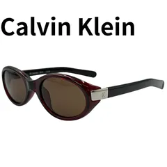 Calvin Klein サングラス 6413 ckロゴ ボルドー 美品