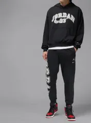 ナイキ ジョーダン MVP プルオーバー フーディ ブラック (ノ起毛)