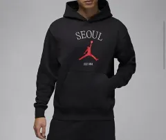 NIKE ナイキ メンズ ジョーダン SEOUL ソウル プルオーバー 起毛 フーディ ブラック