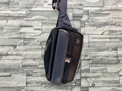 PORTER ポーター／ウエストバッグ／紺×茶