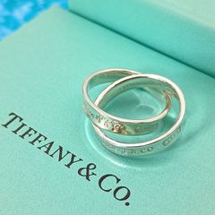 ティファニー インターロッキングリング ナローバー1837 リング 925 5